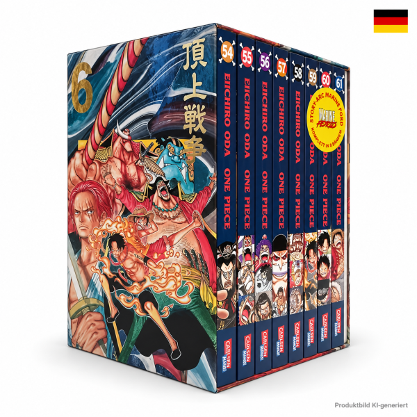 One Piece Sammelschuber 6: Marine Ford (inklusive Band 54-61)