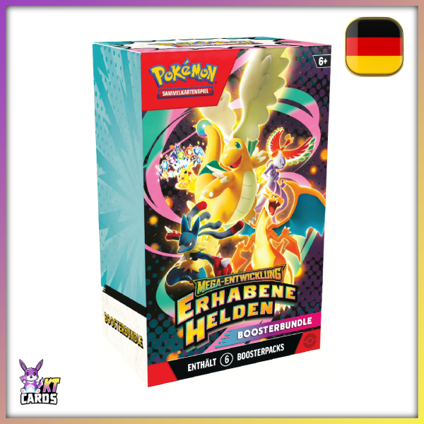 Pokémon Karten - ME02.5 "Mega Entwicklungen" Boosterbundle - DE