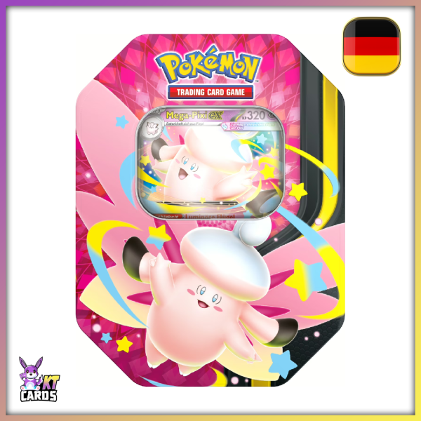 Pokémon Karten - Tin 129 "Mega-Pixi" - DE