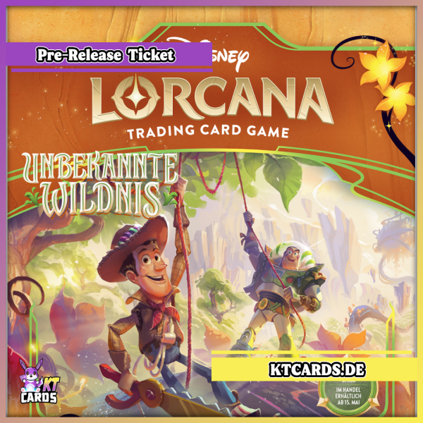 Ticket - Lorcana Pre-Release "Unbekannte Wildnis"