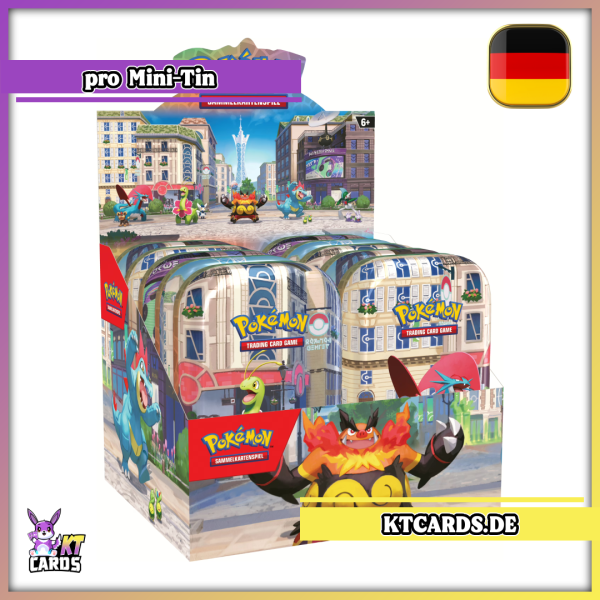 Pokémon Karten - Illumina City Mini-Tin,, pro Stück - DE