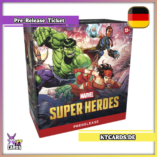 MTG: Ticket - Pre-Release "Marvel Super Heros"