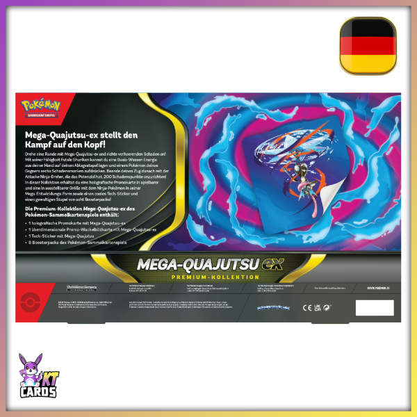 Pokémon Karten - Mega-Quajutsu Premium-Kollektion - DE