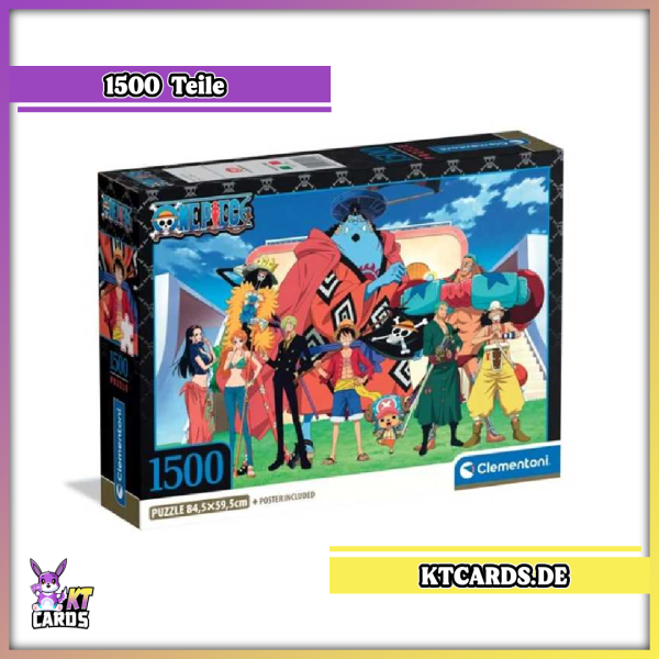 Clementoni - 31746 Puzzle 1500 Teile - One Piece