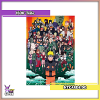 Clementoni - 31748 Puzzle 1500 Teile - Naruto Shippuden