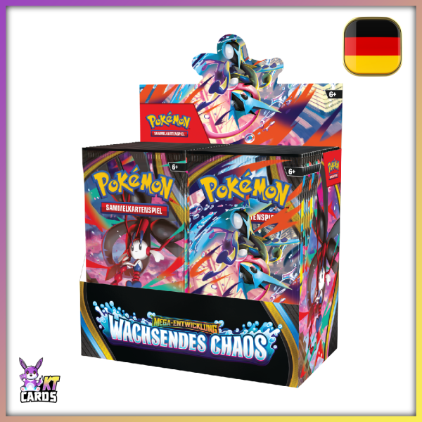 Pokémon Karten - MED 04 "Wachsendes Chaos" Booster Display - DE