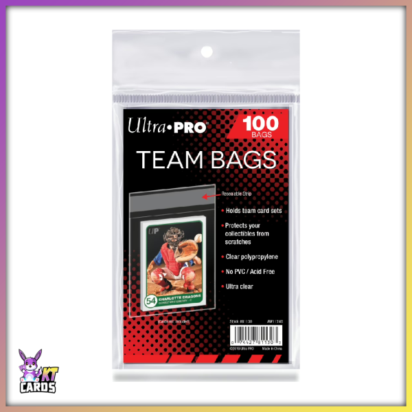 Ultra Pro - Team Bags Resealable Sleeves (100)