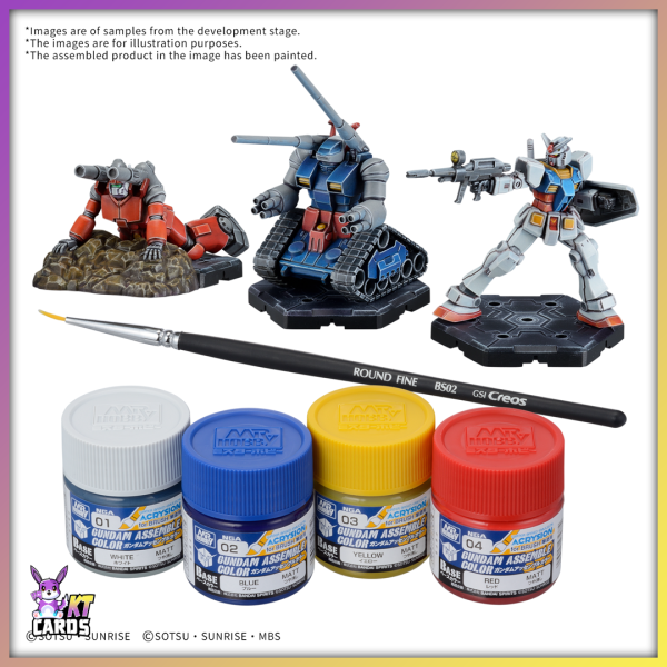 Gundam Assemble - PA-01 Paint Pack 01 - EN