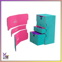Gamegenic - Stronghold 200+ XL Convertible - Teal / Pink