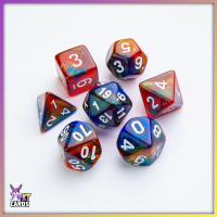 Gamegenic - RPG Dice Set (set of 7) GALAXY SERIES - Mars