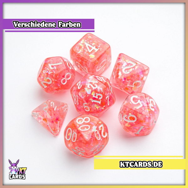 Gamegenic - RPG Dice Set (set of 7) CANDY-LIKE SERIES