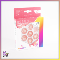 Gamegenic - RPG Dice Set (set of 7) CANDY-LIKE SERIES - Peach
