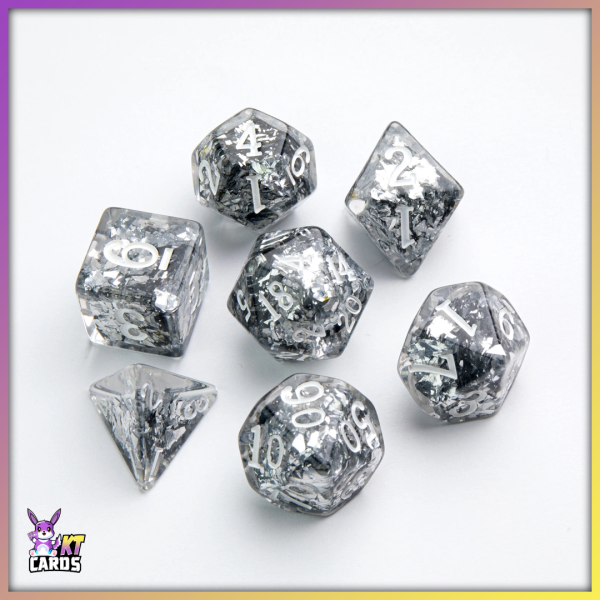 Gamegenic - RPG Dice Set (set of 7) CANDY-LIKE SERIES - Blackberry