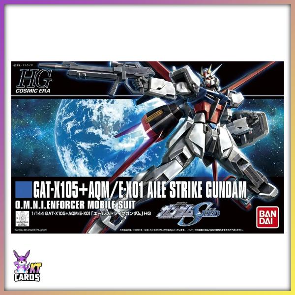 HGCA GAT-X105 + AQM/E-X01 Aile Strike Gundam | Mobile Suit Gundam SEED (1/144)