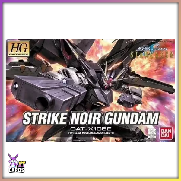 HG Strike Noir Gundam GAT-X105E | Mobile Suit Gundam SEED C.E. 73 Stargazer (1/144)