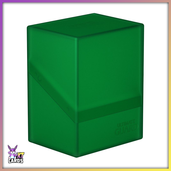 Ultimate Guard - Boulder Deck Case 80+ Standardgröße - Emerald