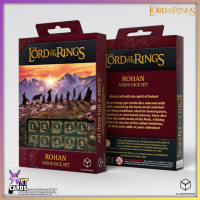 Q Workshop - The Lord of the Rings: Rohan 10xD6 Dice Set