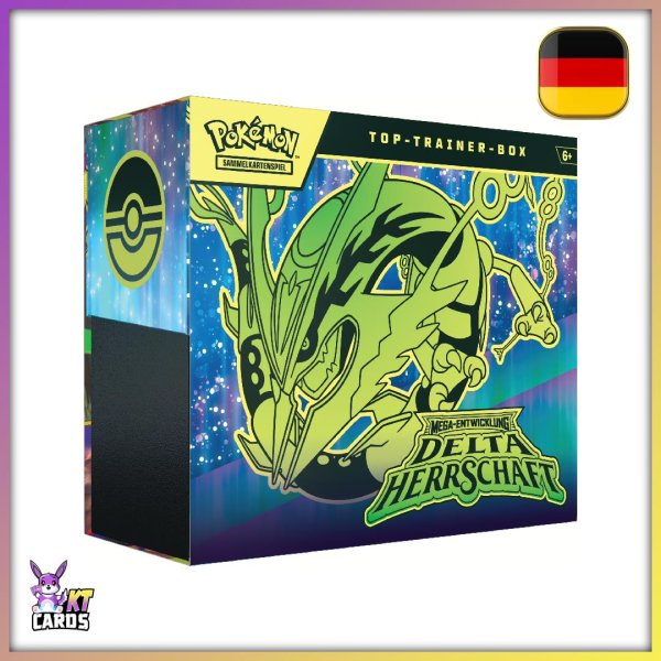 Pokémon Karten - ME 06 Top Trainer Box "Delta Herrschaft"- DE