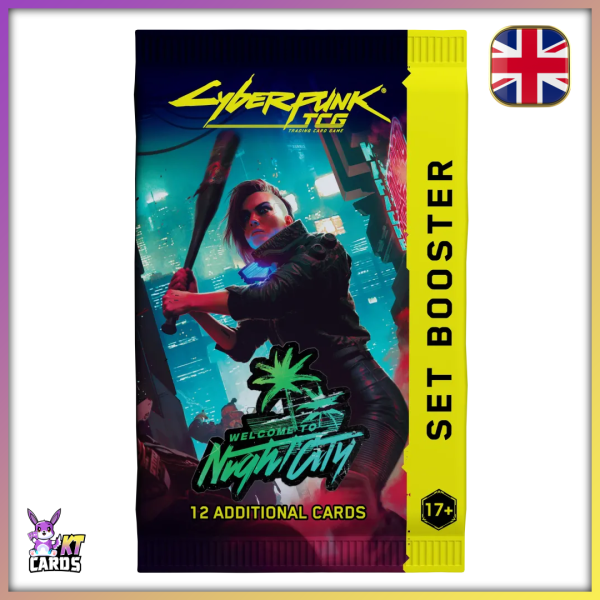 Cyberpunk TCG | Welcome To Night City | Booster Pack, einzeln - EN