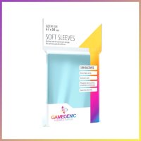 Gamegenic - Soft Sleeves clear (100 Sleeves),...