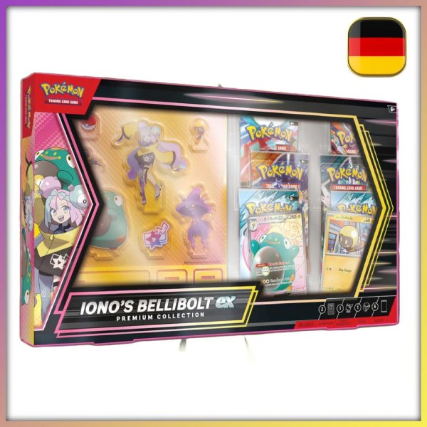 Pokémon Karten - Enigmaras Wampitz EX Premium Kollektion - DE