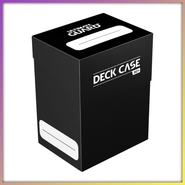 Ultimate Guard - Deck Case 80+ Standardgröße - Schwarz
