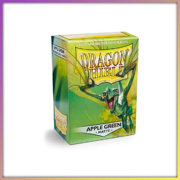 Dragon Shield - 100er Sleeves ( Matte ) Apple Green