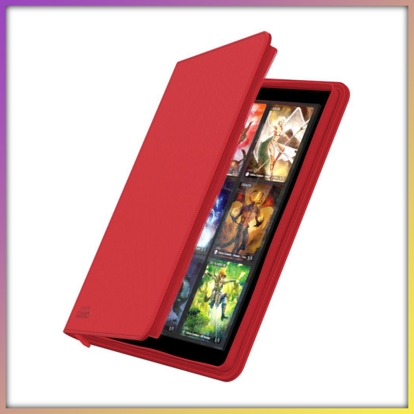 Ultimate - Guard Zipfolio 360 - 18-Pocket XenoSkin - Rot
