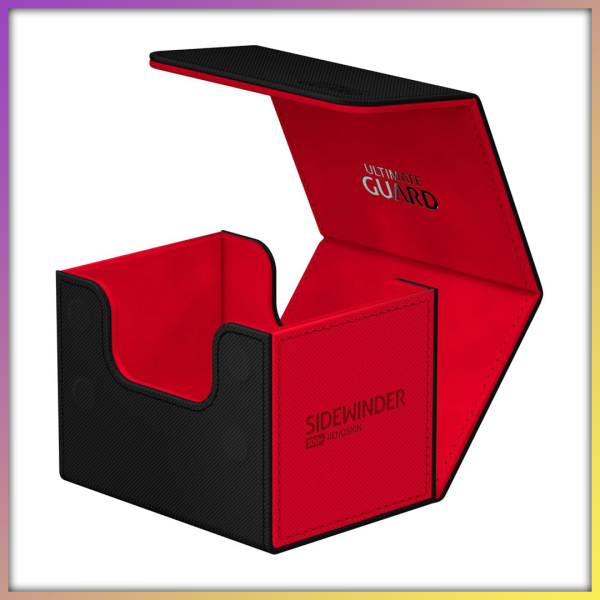 Ultimate Guard Sidewinder 100+ XenoSkin SYNERGY Schwarz/Rot