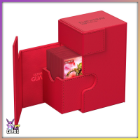 Ultimate Guard - Flip`n`Tray 80+ XenoSkin Monocolor - Rot