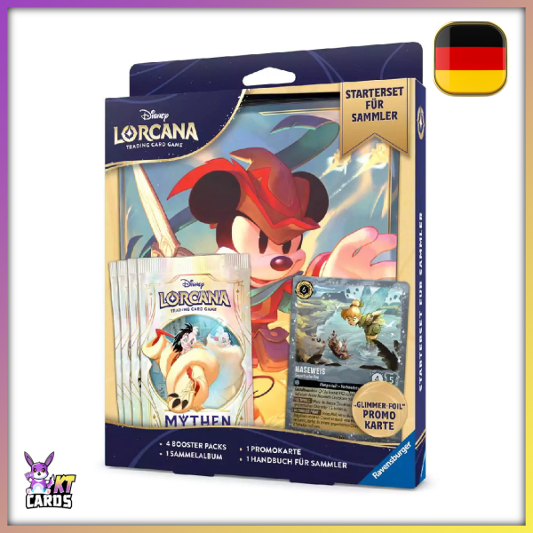 Disney Lorcana - 9. Kapitel "Mythen" Starter Set für Sammler - DE