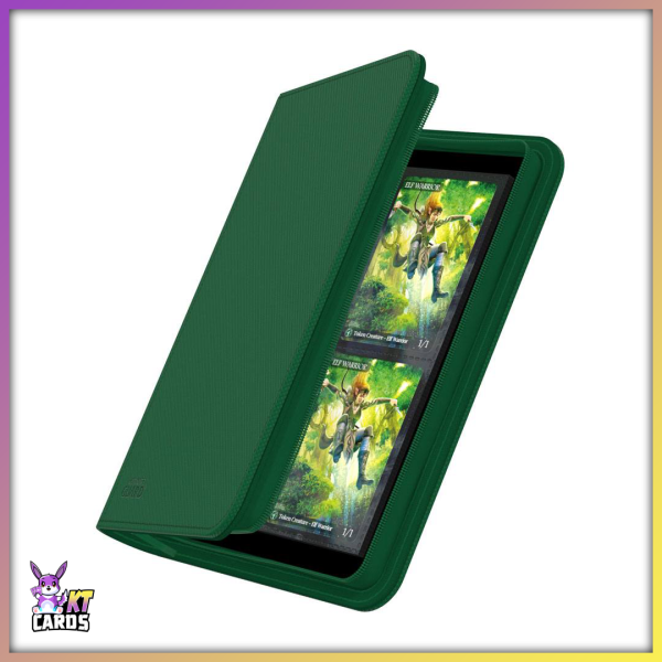 Ultimate Guard - Zipfolio 160 - 8-Pocket XenoSkin - Grün