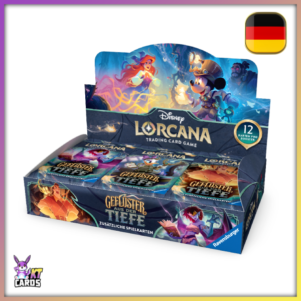 Disney Lorcana- 10. Kapitel "Geflüster aus der Tiefe" - Booster Display - DE
