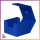 Ultimate Guard - Sidewinder 133+ XenoSkin Monocolor Blau