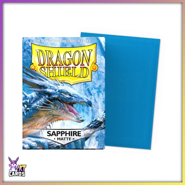 Dragon Shield - 100er Sleeves ( Matte ) - Sapphire