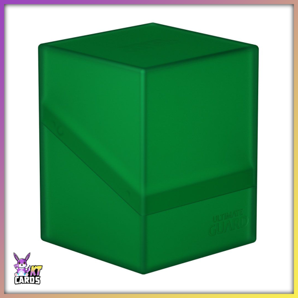 Ultimate Guard - Boulder Deck Case 100+ Standardgröße - Emerald