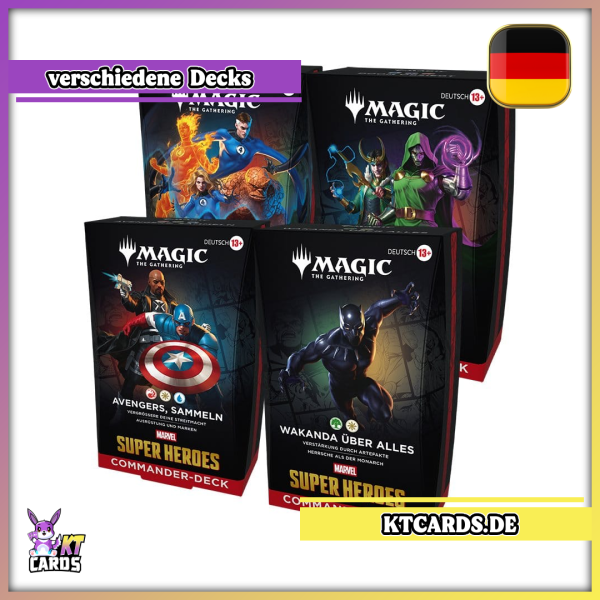 MTG: Marvel Super Heroes Commander Deck - DE