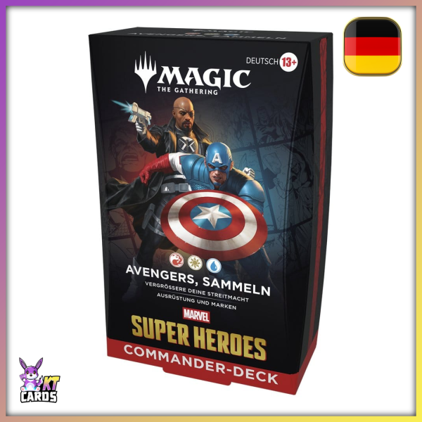 MTG: Marvel Super Heroes Commander Deck - DE Avengers, Sammeln